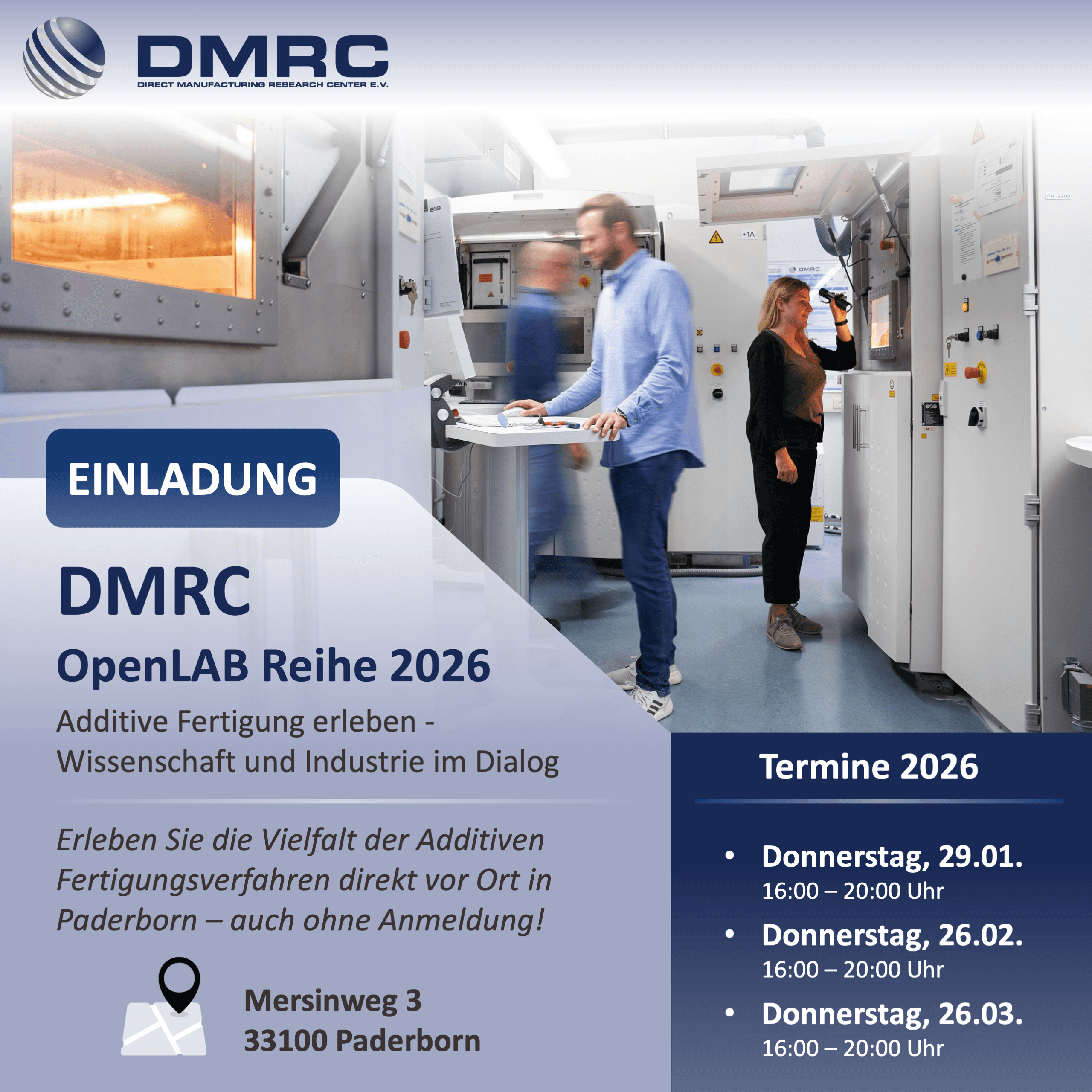 DMRC Open Lab 2026